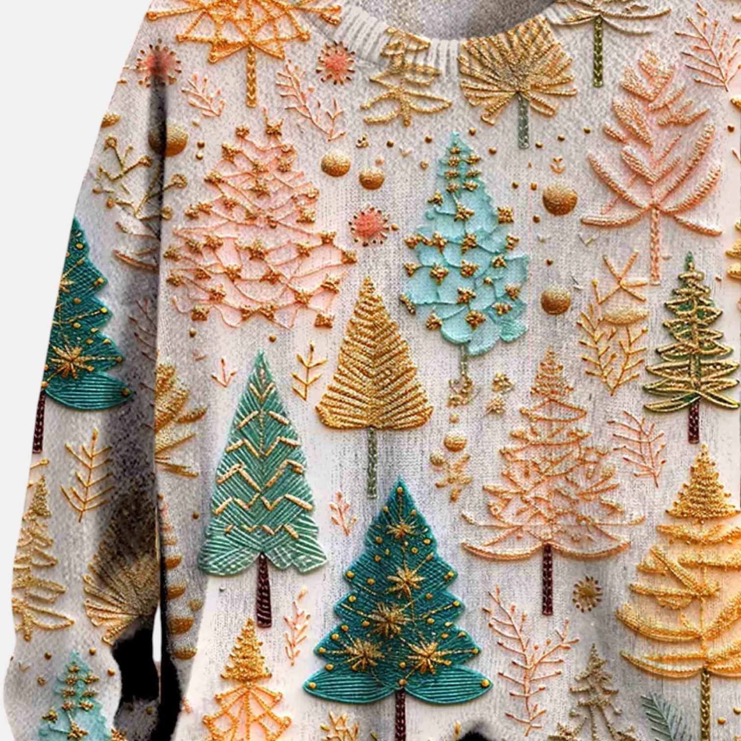 Talia – Damen Baumwolle Weihnachtsstrickpullover - Pullover - Temala