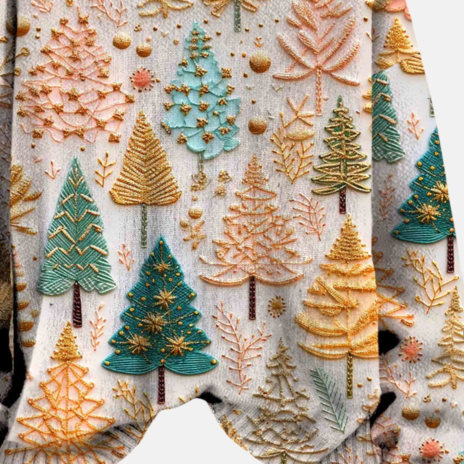 Talia – Damen Baumwolle Weihnachtsstrickpullover - Pullover - Temala