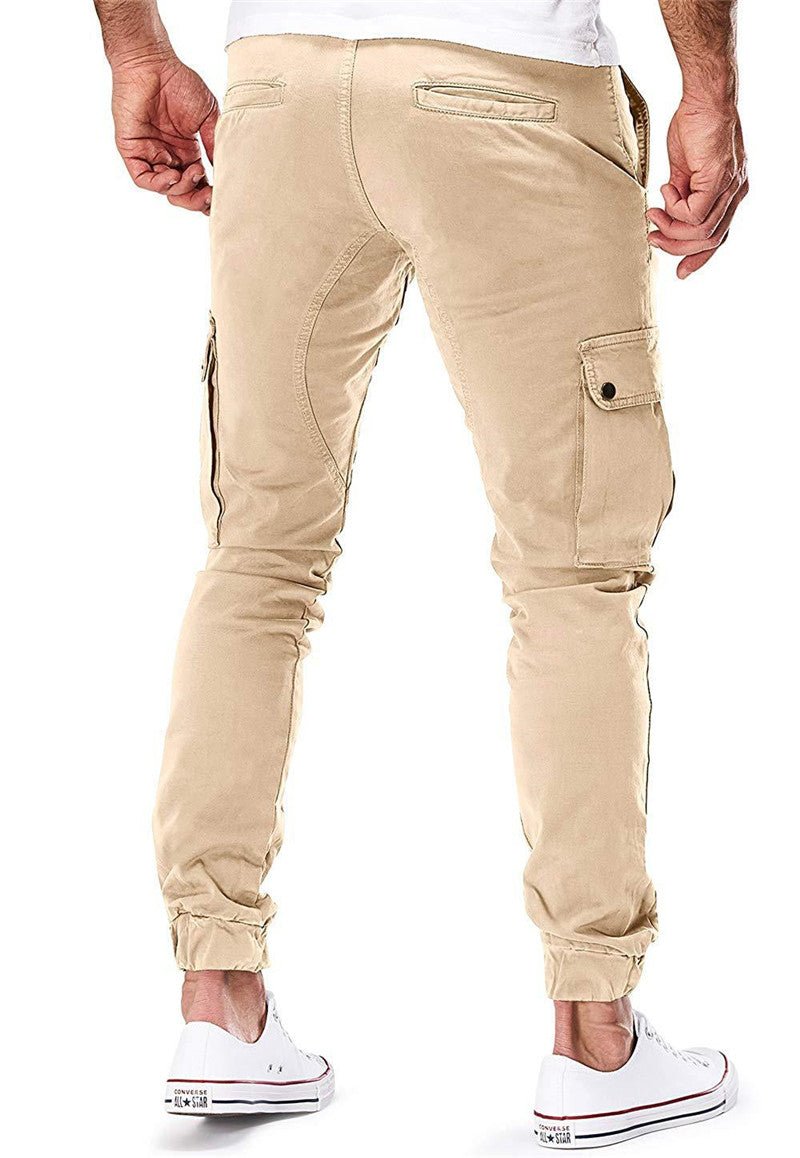 ABE - Lässige sportliche Cargo - Hose - Beige - M - 