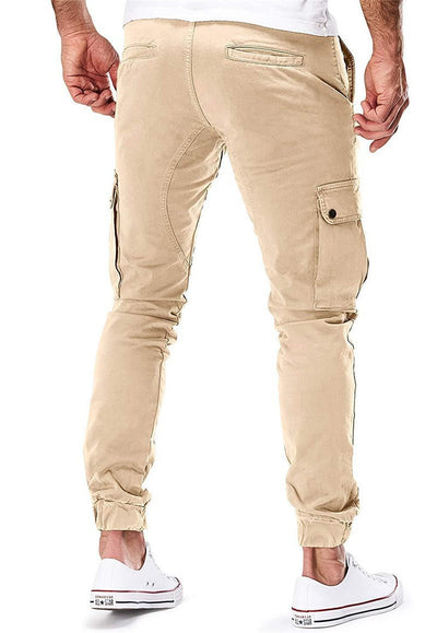 ABE - Lässige sportliche Cargo - Hose - Beige - M - 