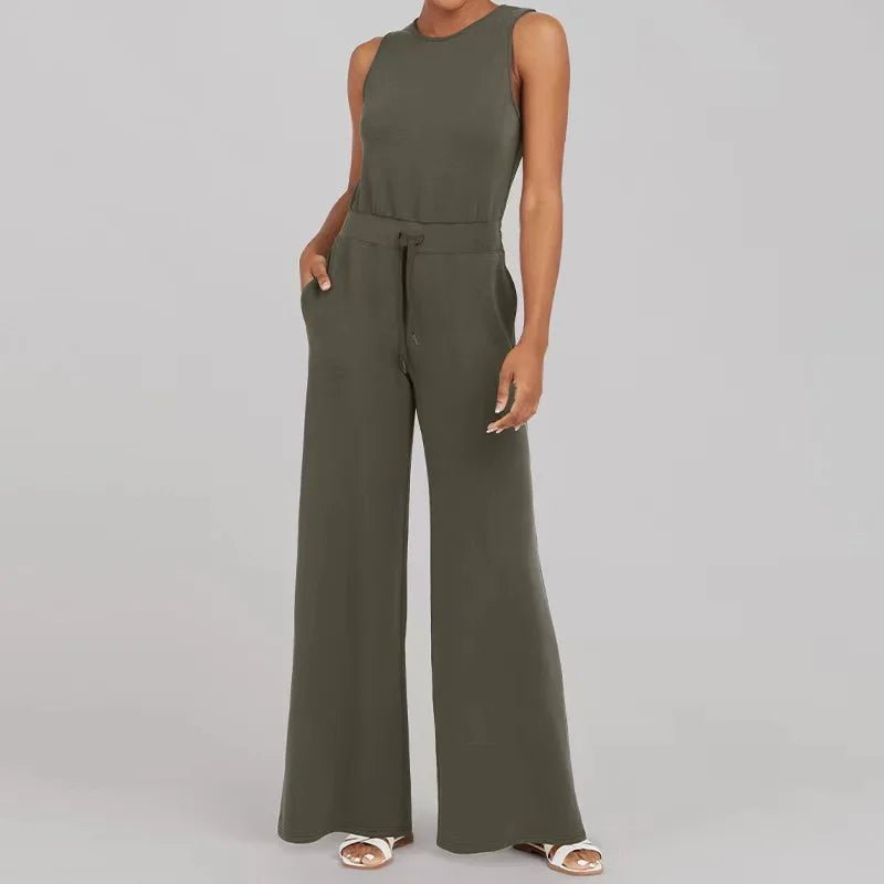 AeroChic - Luftige Jumpsuits - Grün - XS - 