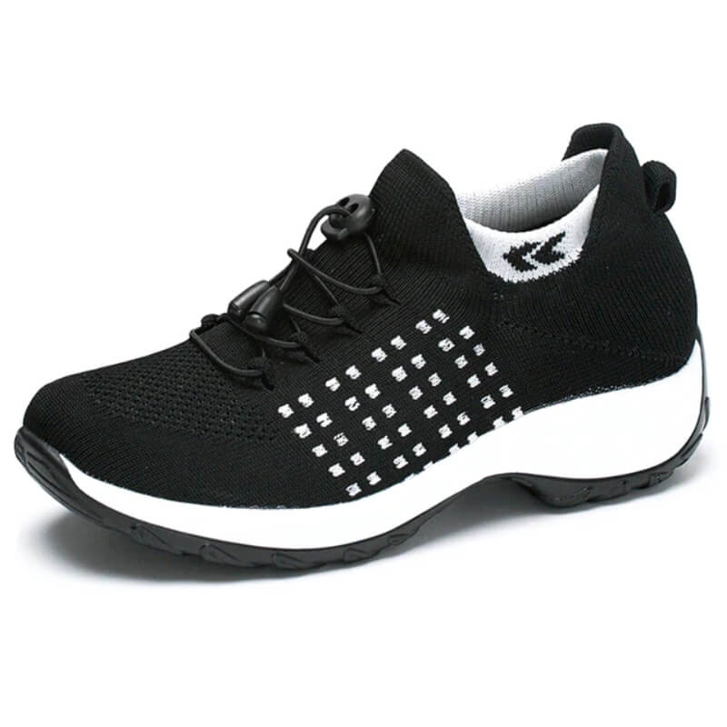 AirStep - Orthopädische Sneakers - Schwarz - Weiß - 35 - 