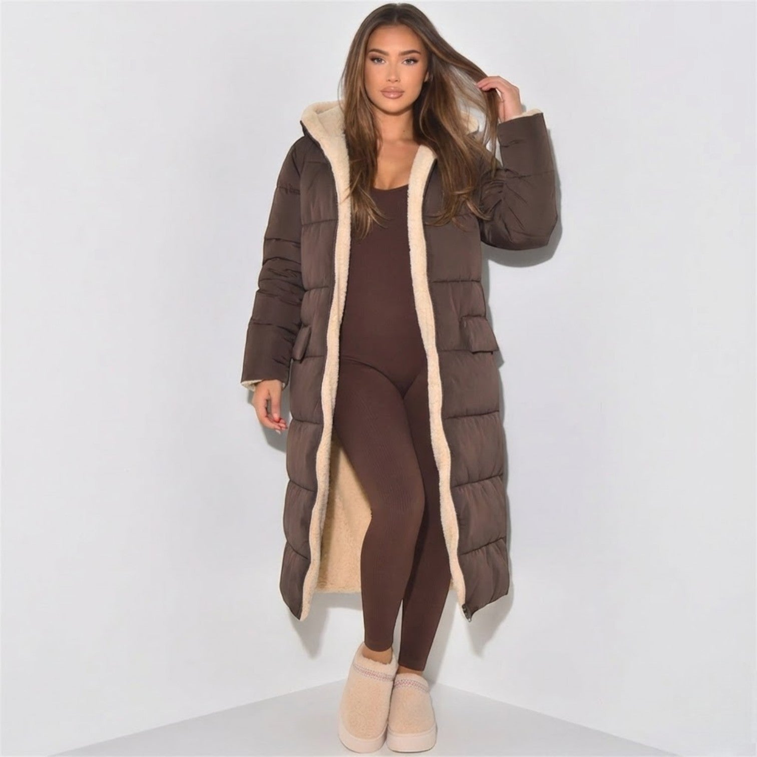 Alessia – Damen Winter Wendejacke - Pufferjacke - Temala