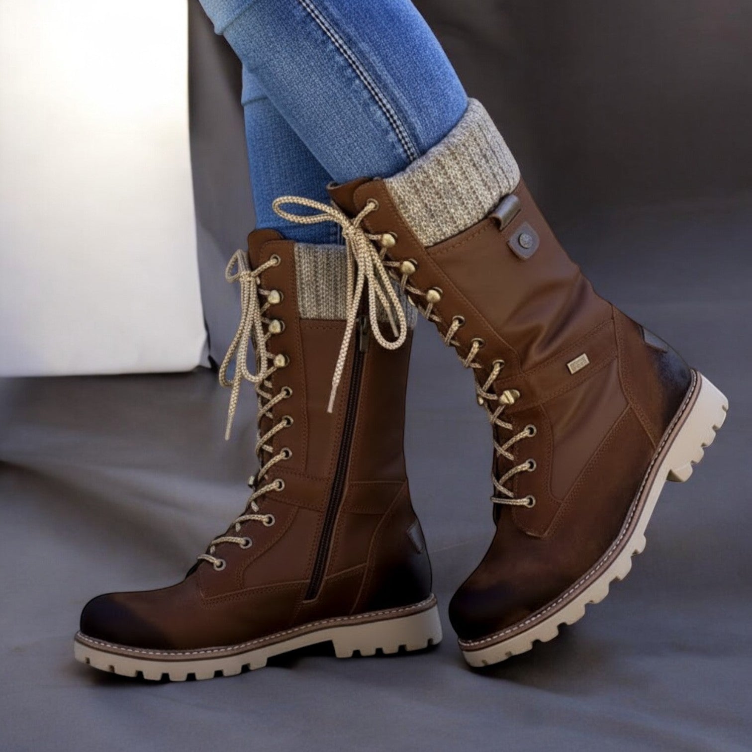 Alina – Damen Winterstiefel Wasserdicht & Rutschfest - Stiefel - Temala