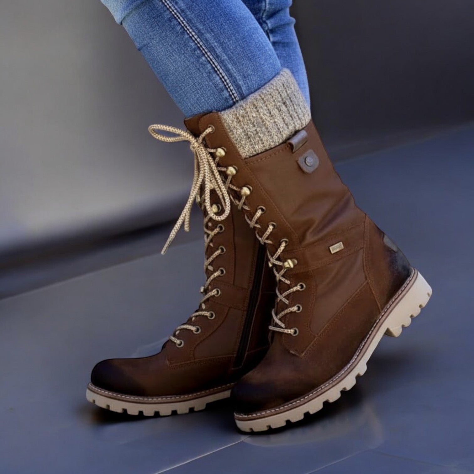 Alina – Damen Winterstiefel Wasserdicht & Rutschfest - Stiefel - Temala