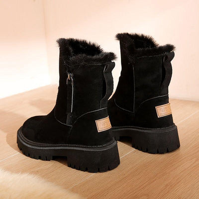 Alisa - Warme Winterstiefel - Schwarz - 35 - 