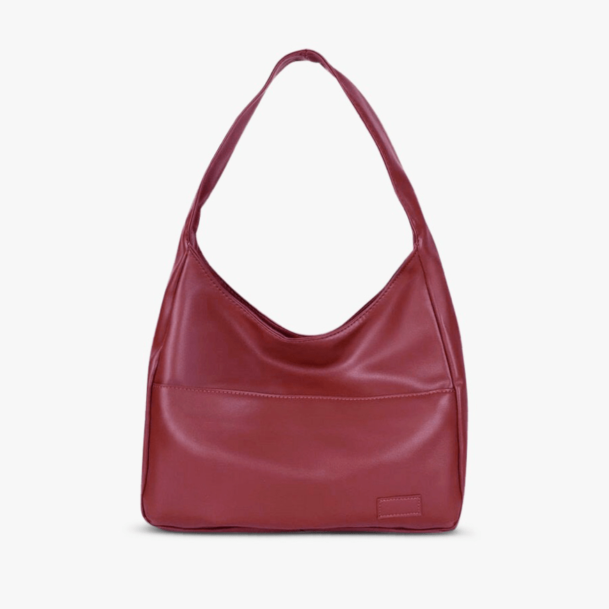 Amary - Elegante Tasche - Burgunderrot - 