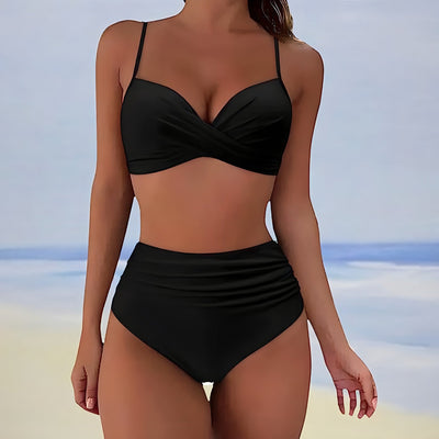 Amira - High - Waist - Bikini - Schwarz - S - 