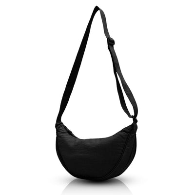 ArcSling - Halbmondförmige Crossbody - Tasche - Schwarz - 