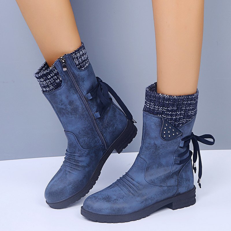 Avela - Orthopädische Winterstiefel - Blau - 35 - 