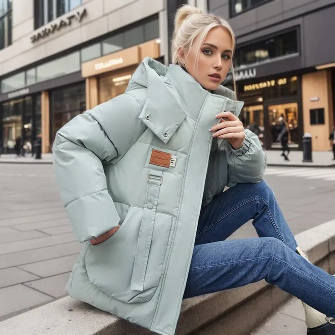 BreezeHaven 2.0 - Winterjacke für Frauen - Mintgrün - S - 