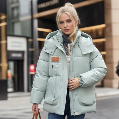 BreezeHaven 2.0 - Winterjacke für Frauen - Mintgrün - S - 