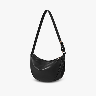 Cassy - Elegante kompakte Tasche - Schwarz - 