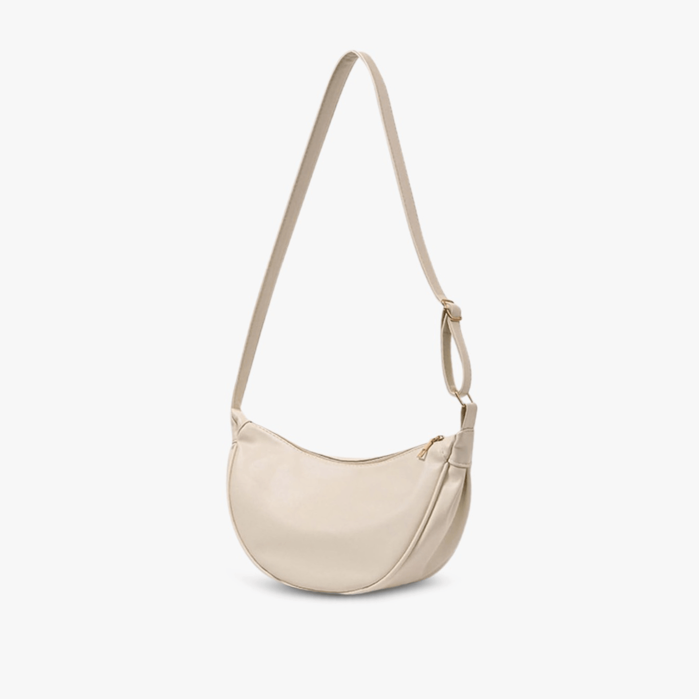 Cassy - Elegante kompakte Tasche - Weiß - 