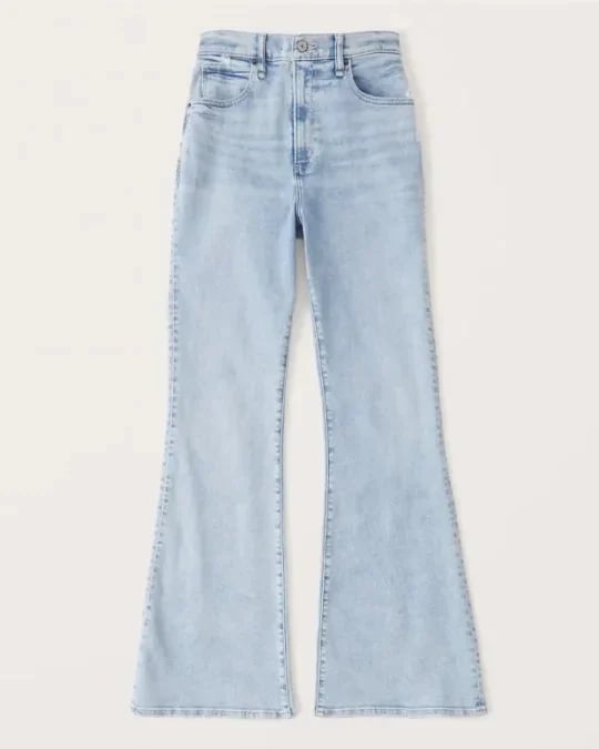 CelestialRise Ultra High Stretch Flare Jeans - Dunkelblau - S - 