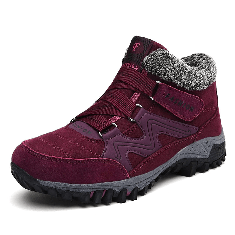 ChillStride - Orthopädische Winterschuhe - Rot - 35 - 