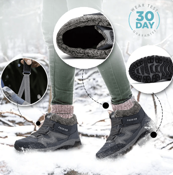 ChillStride - Orthopädische Winterschuhe - Grau - 35 - 