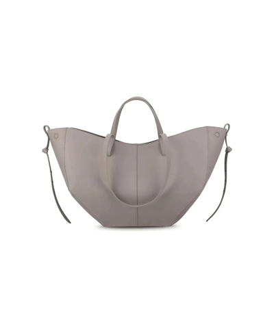 Cindy - Elegante Shopper Tasche - Grau - 