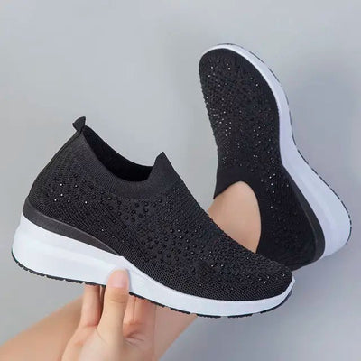 Claris - Stylishe Sneakers für Frauen - Schwarz - 35 - 