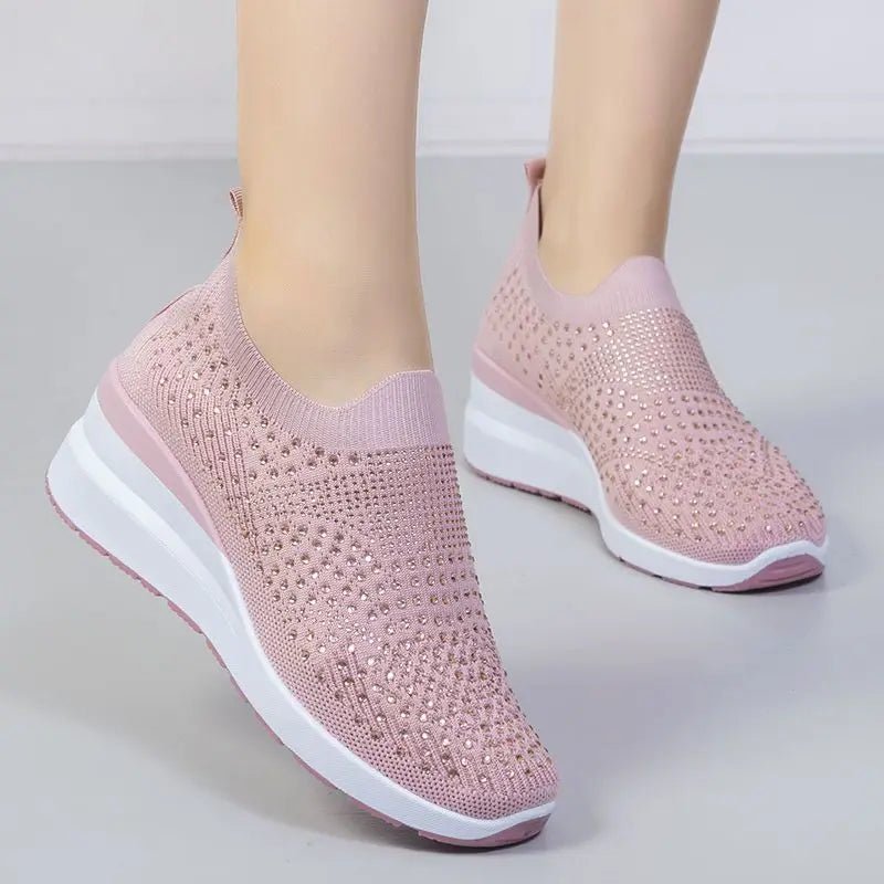 Claris - Stylishe Sneakers für Frauen - Rosa - 35 - 