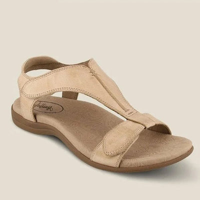 Coralie - Knöchelriemensandalen - Beige - 35 - 