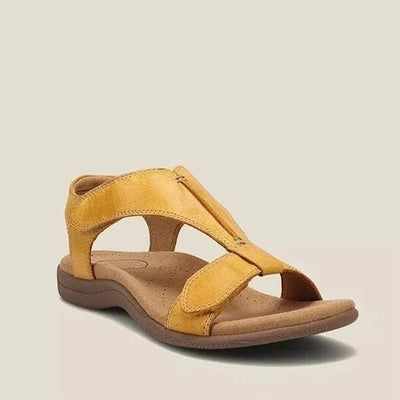 Coralie - Knöchelriemensandalen - Gelb - 35 - 