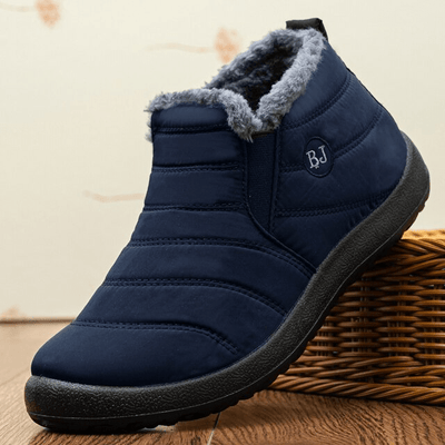 Cosmo - Flauschige Winterschuhe - Blau - 35 - 