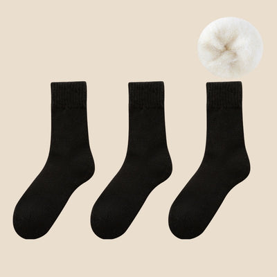 Cozmo - Unisex Winter Thermosocken (1+2 GRATIS) - Schwarz + Schwarz + Schwarz - 