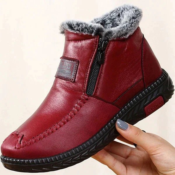 CozySoles - Winter Plüschschuhe - Schwarz - 35 - 