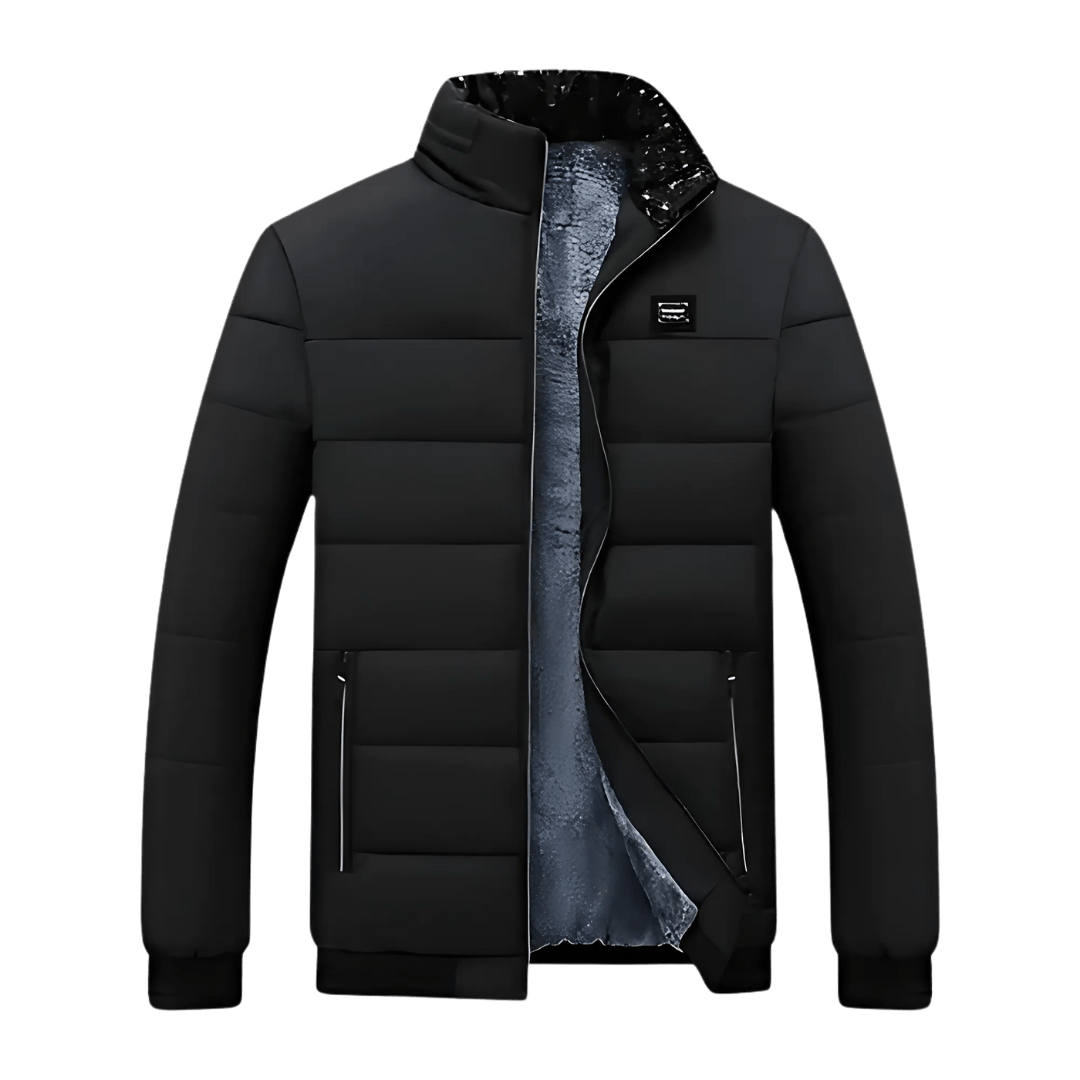 Damian - Winterjacke mit Fleecefutter - Schwarz - 2XS - 