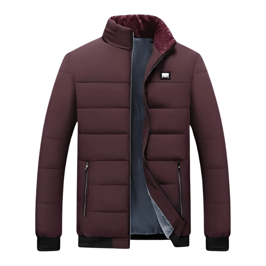 Damian - Winterjacke mit Fleecefutter - Bordeauxrot - 2XS - 