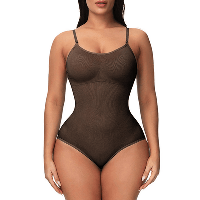 DivaFit - Sexy Bodysuit - Shapewear (1+1 GRATIS) - Braun - S - 