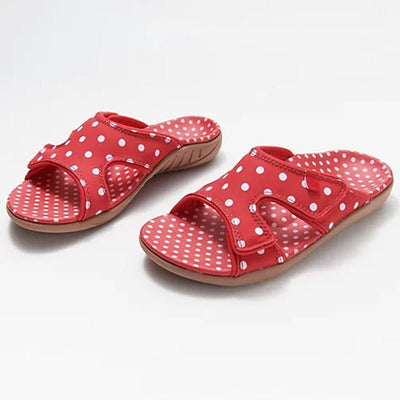 Donnabelle Sandalen - Bequeme Orthopädische Sandalen - Rot - 35 - 