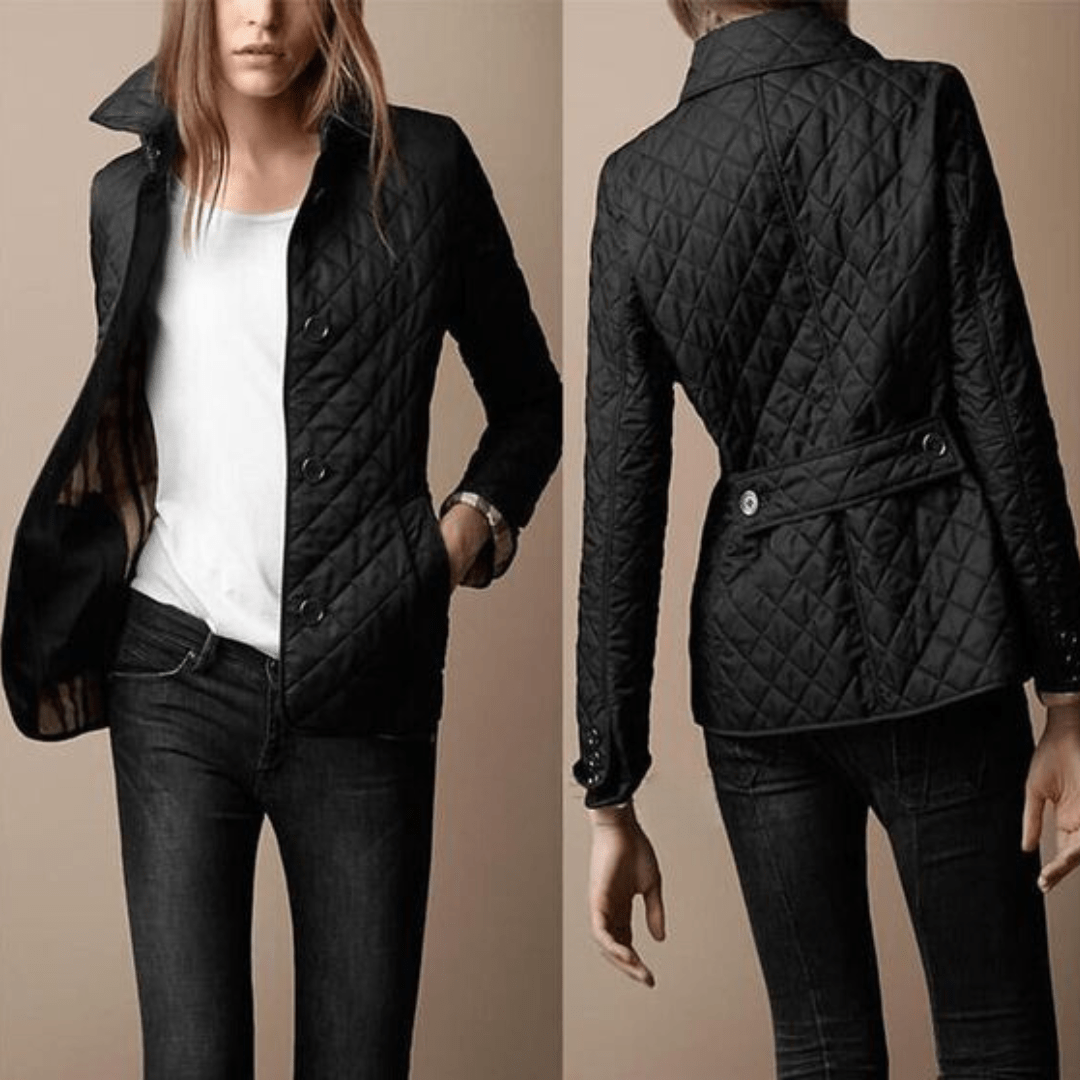 Elegant Slim Silk - Cotton Coat 2.0 - Klassischer Stil mit luxuriösem Stoff - Burgunderrot - S - 