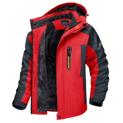 Elijah - Winterjacke für Männer - Rot - S - 