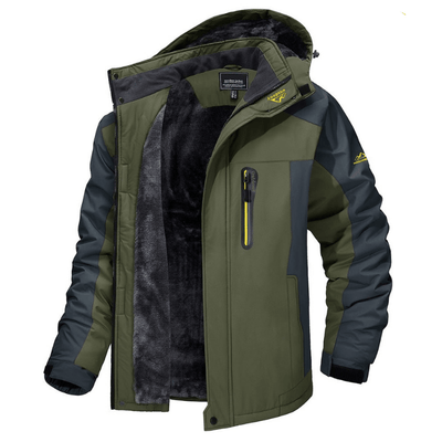 Elijah - Winterjacke für Männer - Grün - S - 