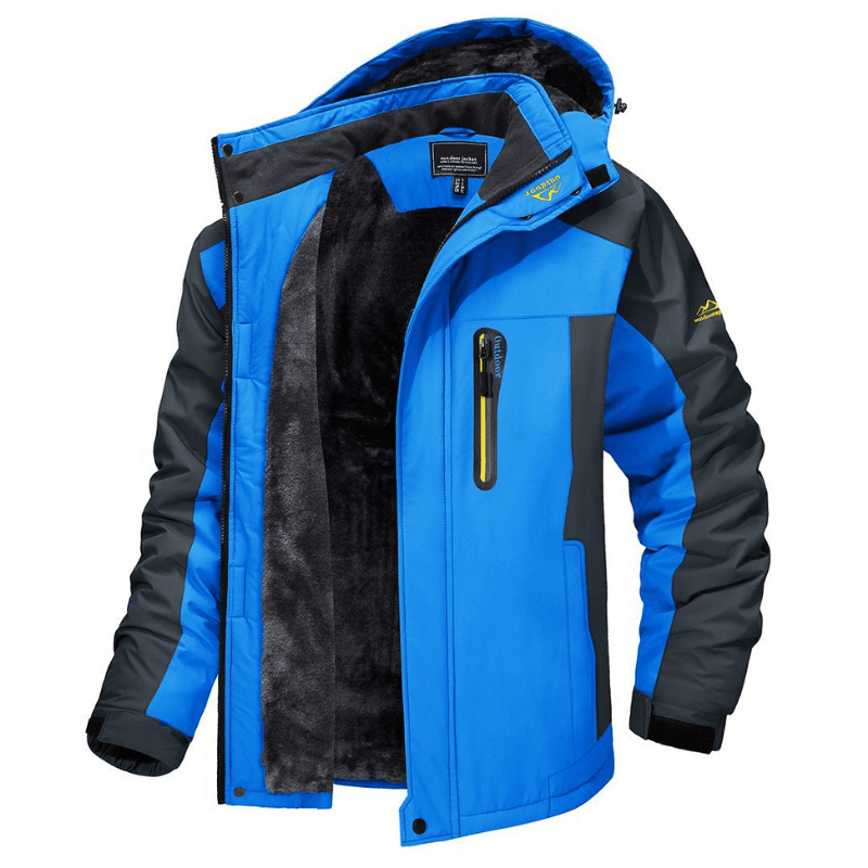 Elijah - Winterjacke für Männer - Blau - S - 