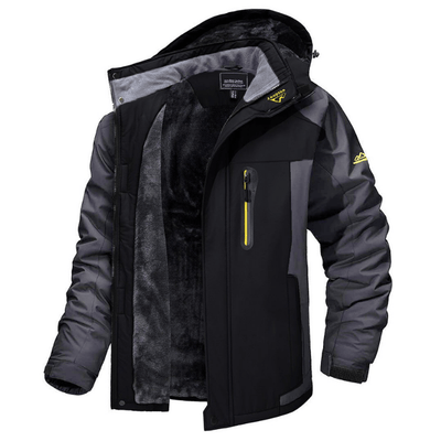 Elijah - Winterjacke für Männer - Schwarz - S - 