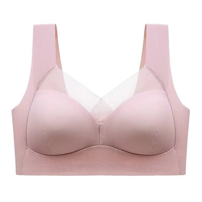 Elisse BH - Nahtloser Push - up - BH (1+2 GRATIS) - 3x Rosa - L - 