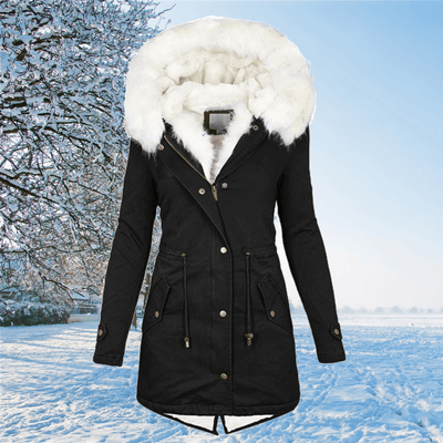 Elisse Jacke - Winterjacke für Frauen - Schwarz - S - 