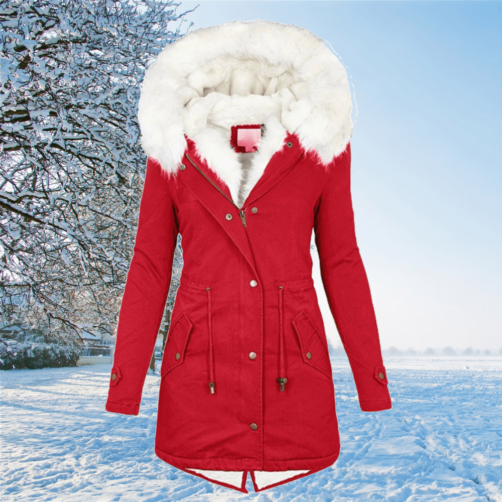 Elisse Jacke - Winterjacke für Frauen - Rot - S - 