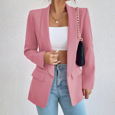 Ellise - Stylischer Blazer - Rosa - S - 