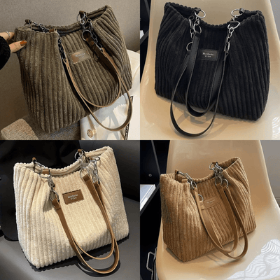 Erika - Luxuriöse Reisetasche - Khaki - 