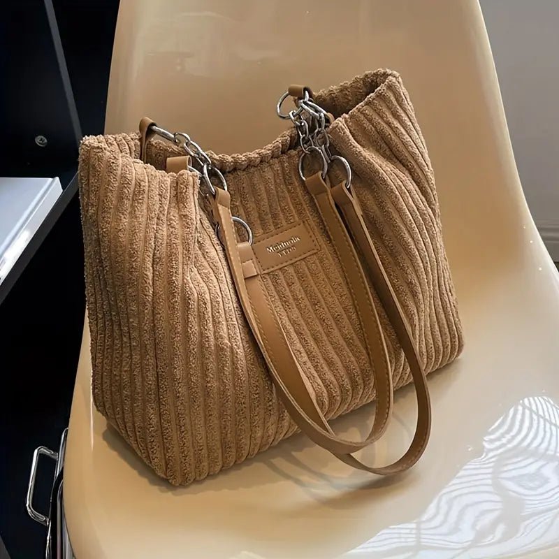 Erika - Luxuriöse Reisetasche - Khaki - 