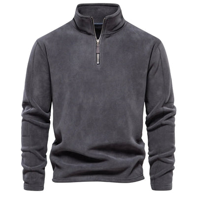 Felix - Warmer Fleece - Pullover - Dunkelgrau - S - 