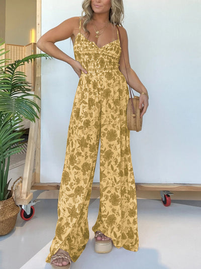 Felly - Fließender Jumpsuit - Gelb - S - 