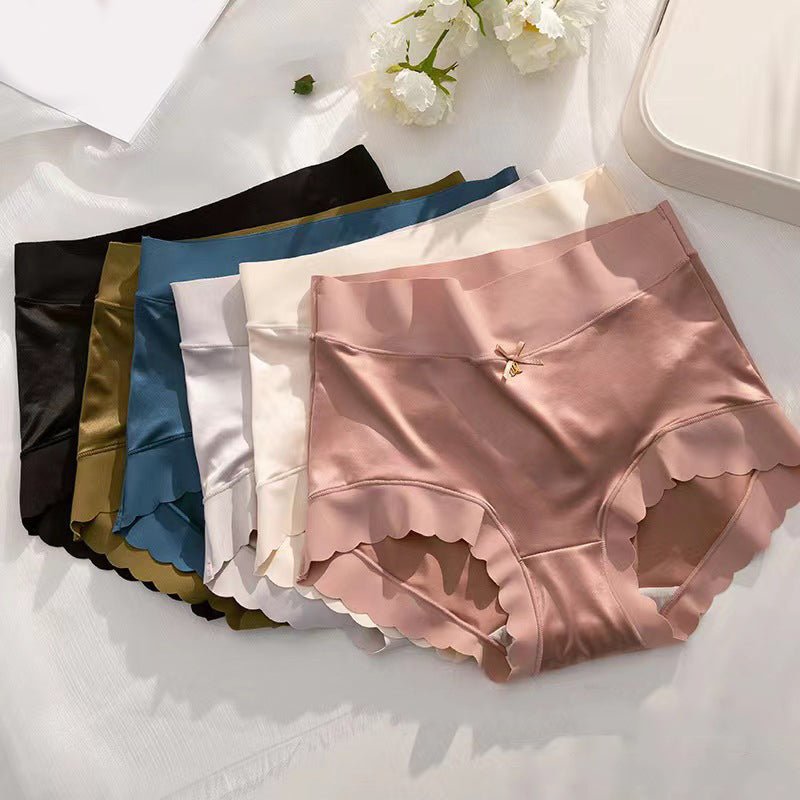 Fenne - Nahtlose Satin Damen - Slips (5+5 GRATIS!) - Gemischte Farben - 5+5 GRATIS! (10er - Pack) - M (40 - 60kg)