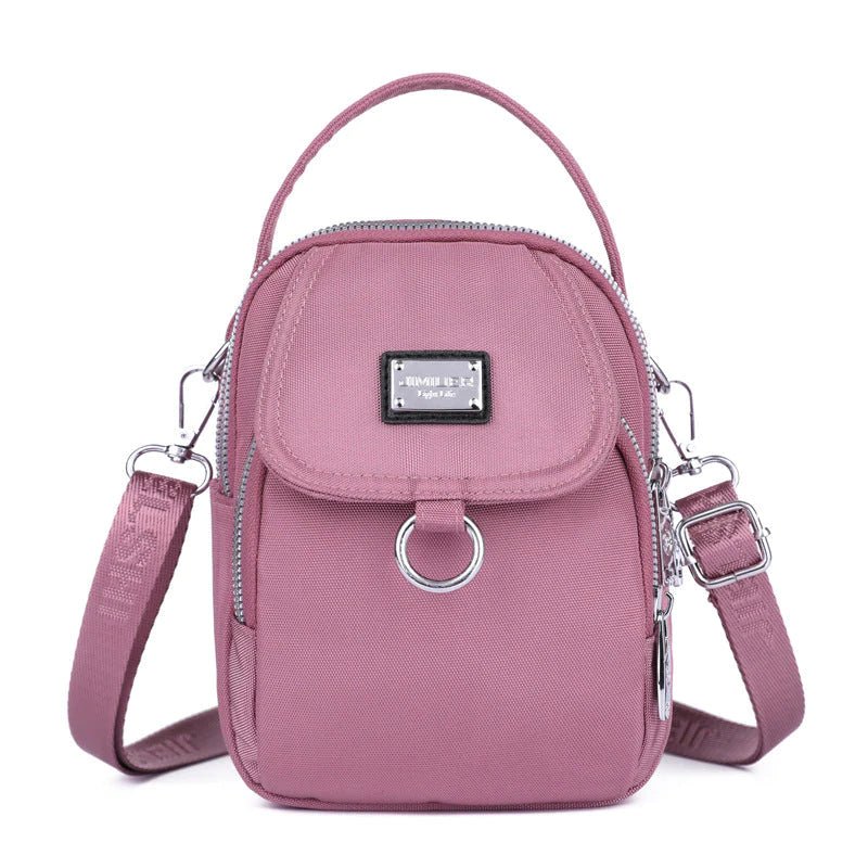 Fiona - Klassische Messenger - Tasche - Rosa - 