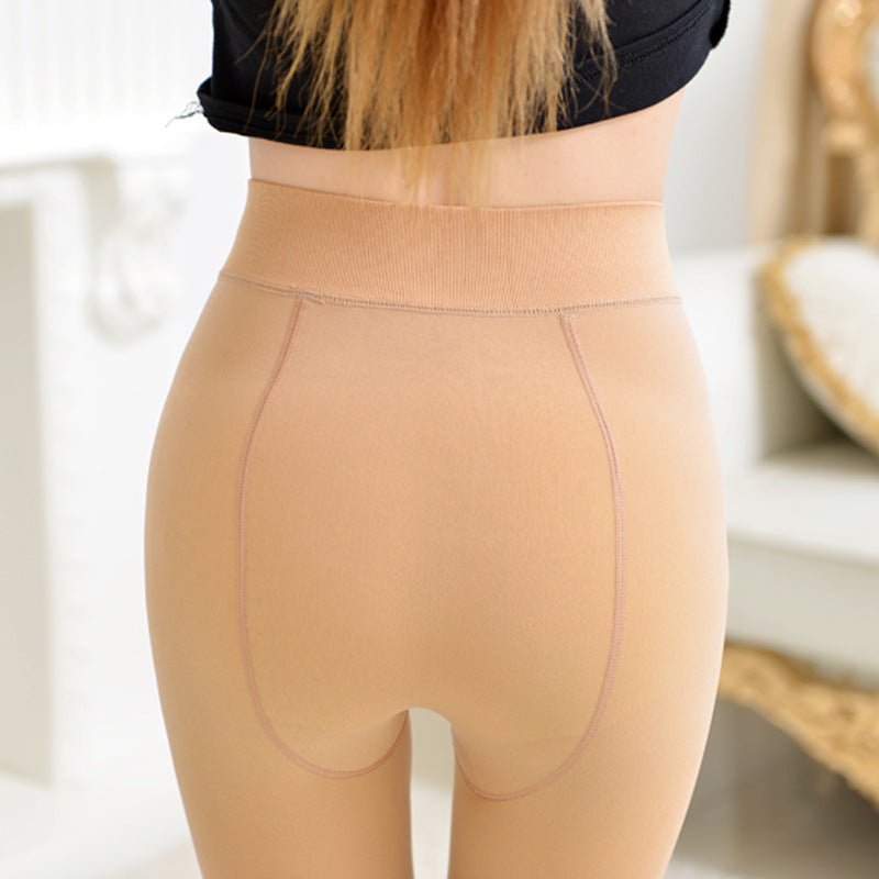 FitFlex - Ultra - schlanke Leggings - Beige (Einheitsgröße für alle) - 