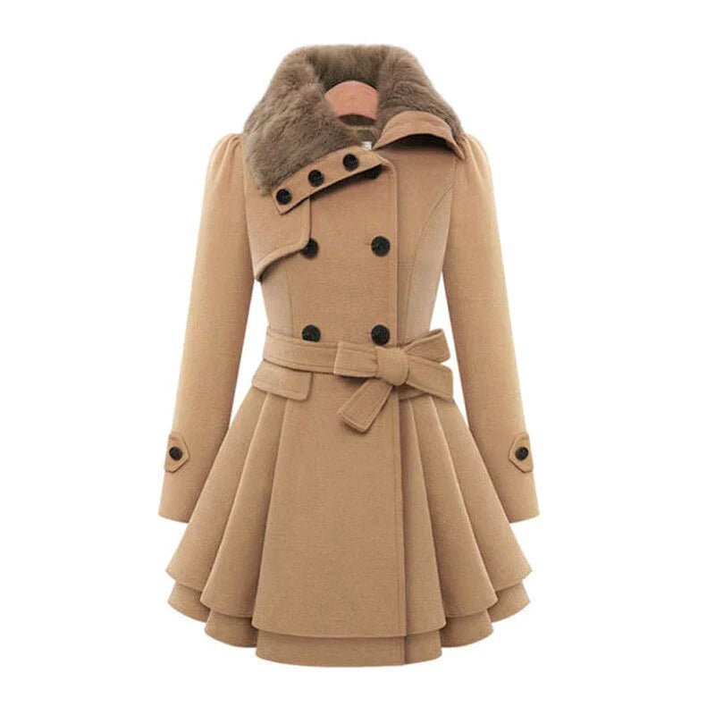 Flora - Schicker Trenchcoat - Beige - S - 